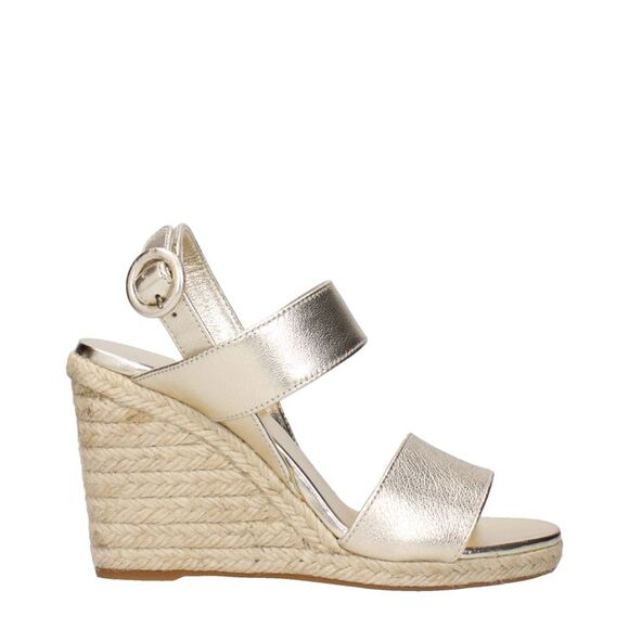 Prada Women Gold Sandals - Picture 1 of 5